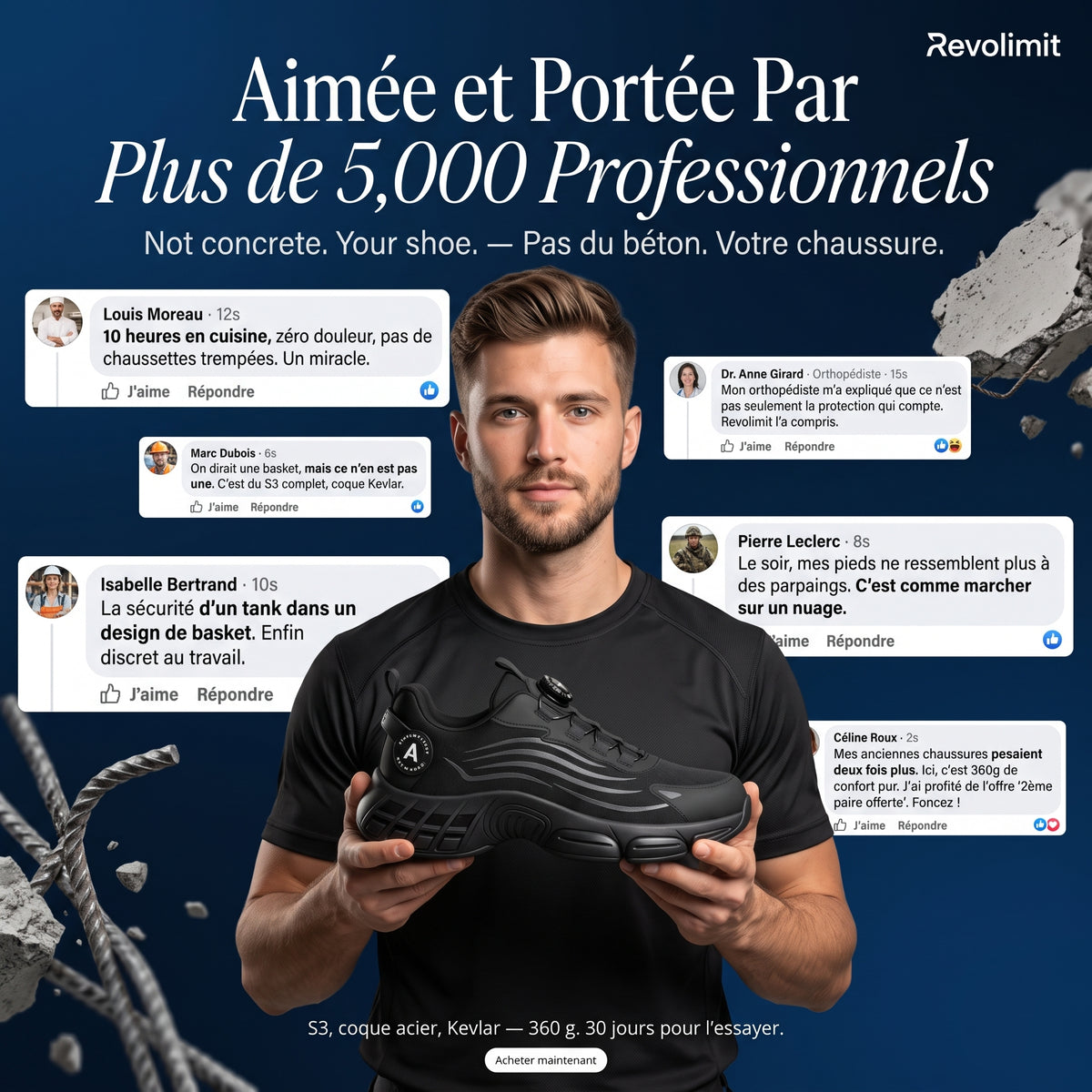 1 + 1 Gratuit: Prolimit S3 - Sécurité tout confort